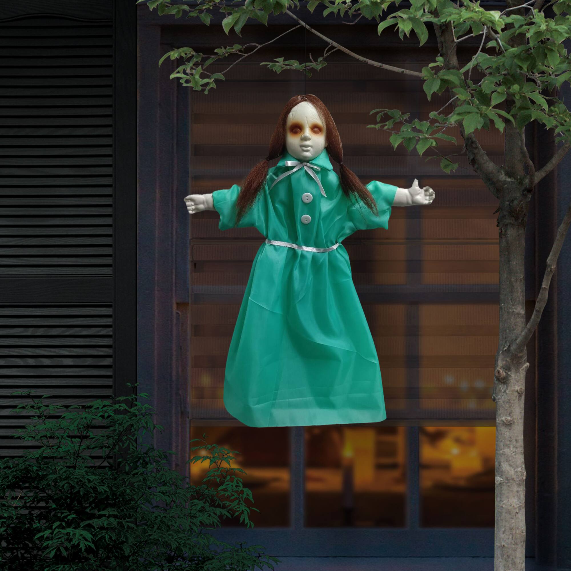 20" Green Hanging Reaper Girl by Ashland®